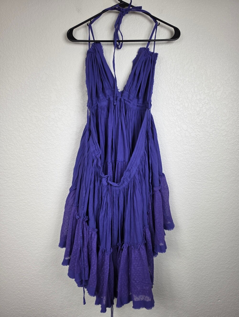 NWT Free People Purple High-Low Dress - Picture 2 of 4